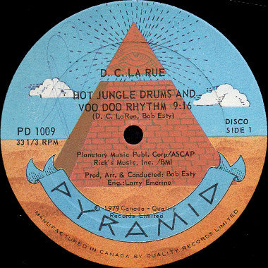 Hot Jungle Drums And Voo Doo Rhythm D.C. LaRue