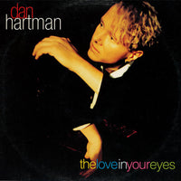 Rectangle Triangle The Love In Your Eyes album cover featuring abstract eye design in vibrant colors.
