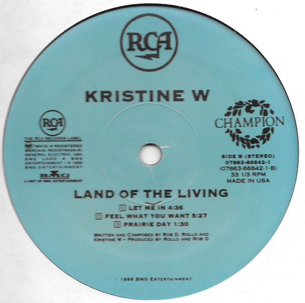 Land Of The Living 2 Kristine W
