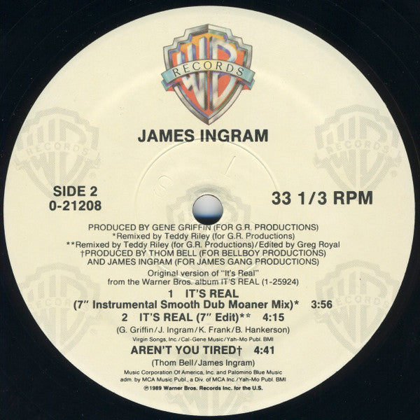 It's Real James Ingram