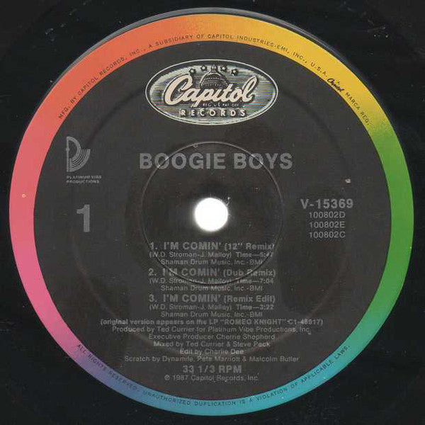 I'm Comin' (Remix) / Romeo Knight Boogie Boys