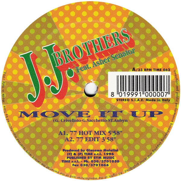 Move It Up JJ Brothers,Asher Senator