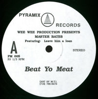 Rectangle Triangle Beat Yo Meat / Wee Wee Groove music album cover with colorful abstract artwork and bold typography.