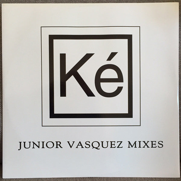 Rectangle Triangle Strange World Junior Vasquez Mixes vinyl record album cover featuring abstract artwork and vibrant colors.