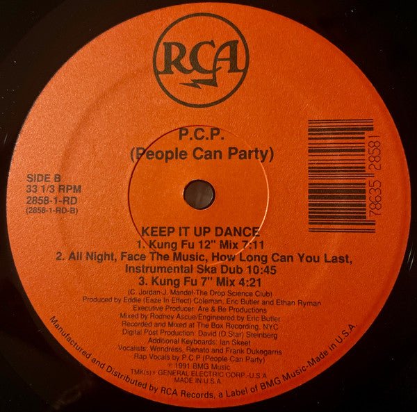 Keep It Up Dance P.C.P. (People Can Party)