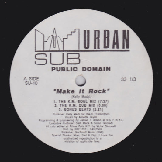 Public Domain (4) - Make It Rock