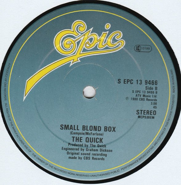 Young Men Drive Fast The Quick