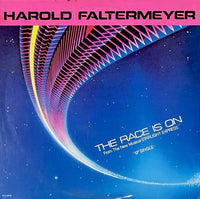 Harold Faltermeyer - The Race Is On, 12" vinyl, on MCA Records (1987)
