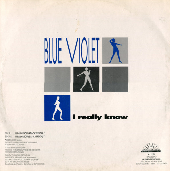 I Really Know Blue Violet