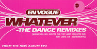 Rectangle Triangle Whatever dance remix album cover featuring abstract colorful geometric shapes and stylized text.