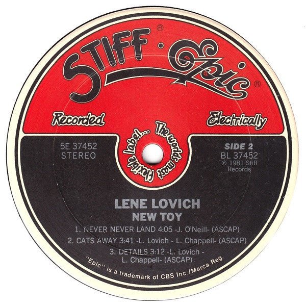 New Toy 2 Lene Lovich