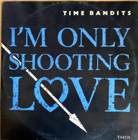 Rectangle Triangle film "I'm Only Shooting Love / Only Lovers Will Survive" poster with colorful abstract design.