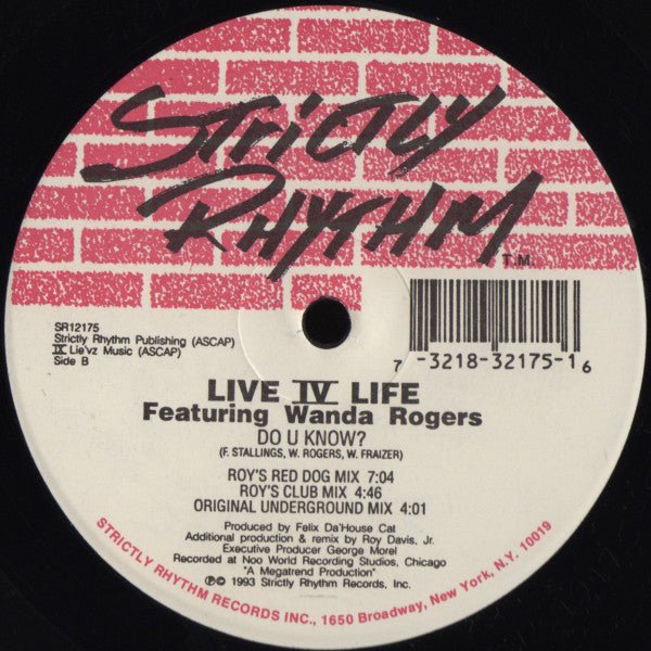 Do U Know? Live IV Life,Wanda Rogers