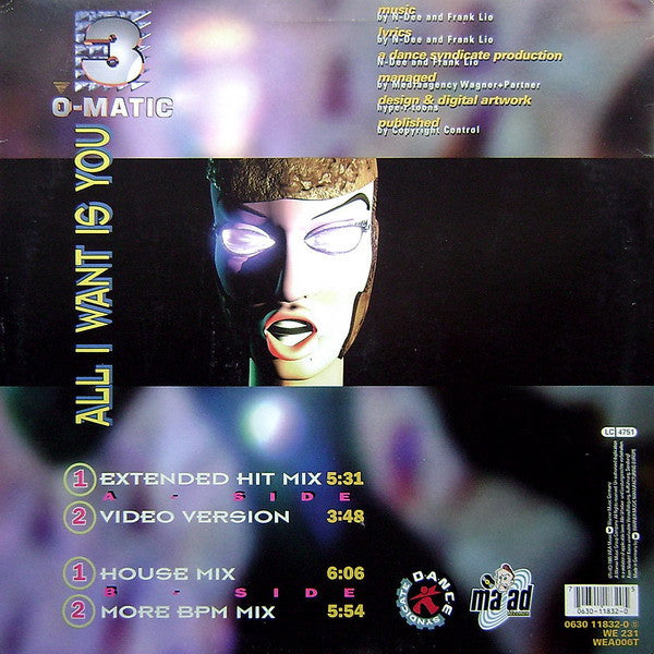 All I Want Is You 3-O-Matic