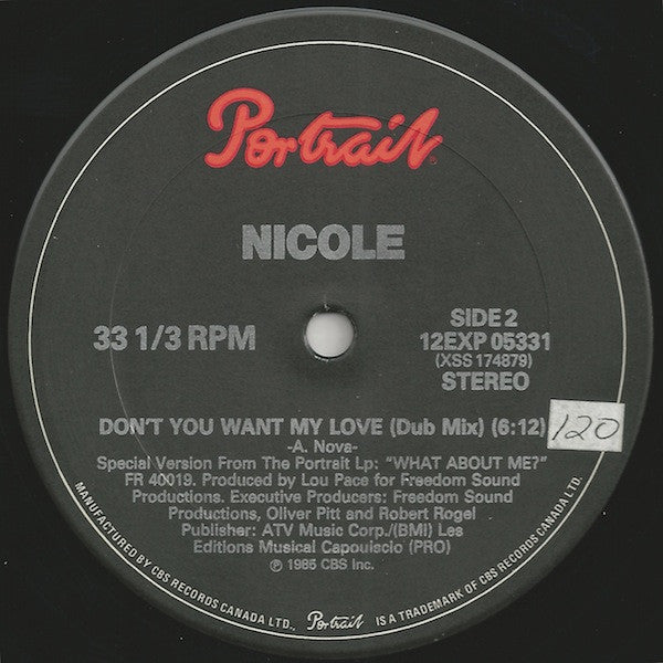 Don't You Want My Love Nicole J McCloud