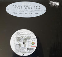 Pudgee Tha Phat Bastard - Money Don't Make Your World Stop, 12" vinyl, on Perspective Records (1996)
