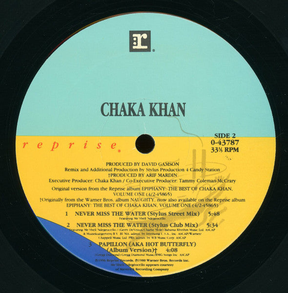 Never Miss The Water Chaka Khan,Me'Shell NdegéOcello