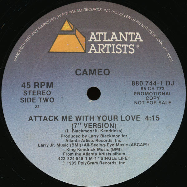 Attack Me With Your Love Cameo
