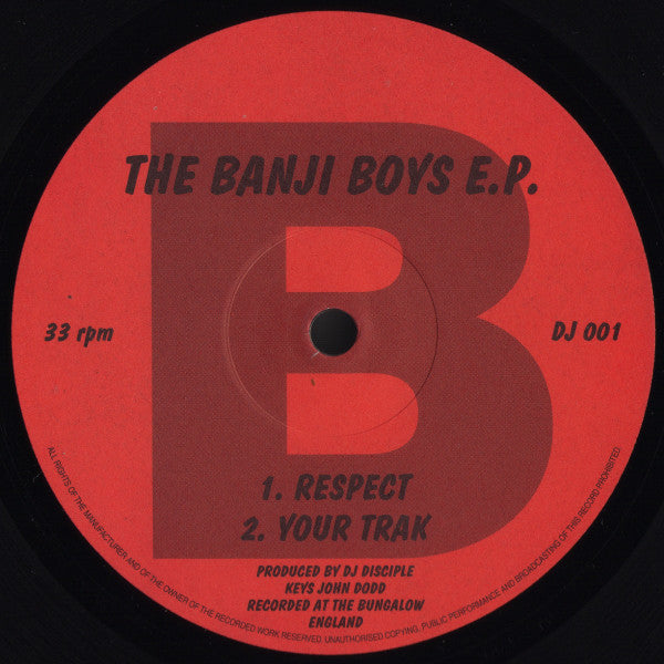 The Banji Boys E.P. DJ Disciple