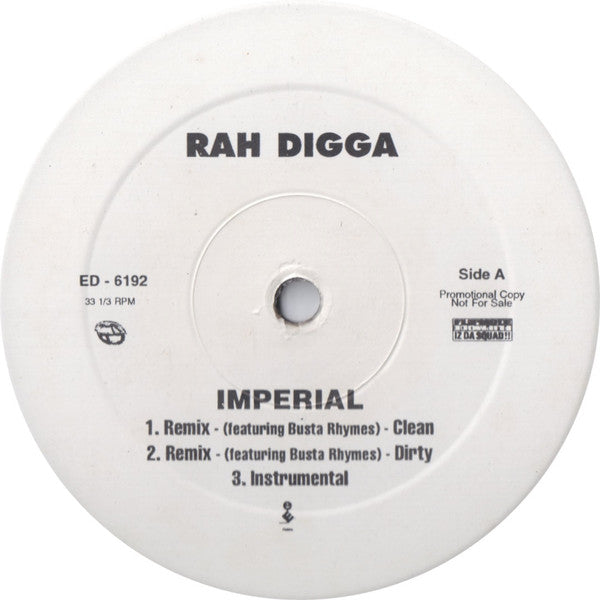 Imperial / Do The Ladies Run This... Rah Digga