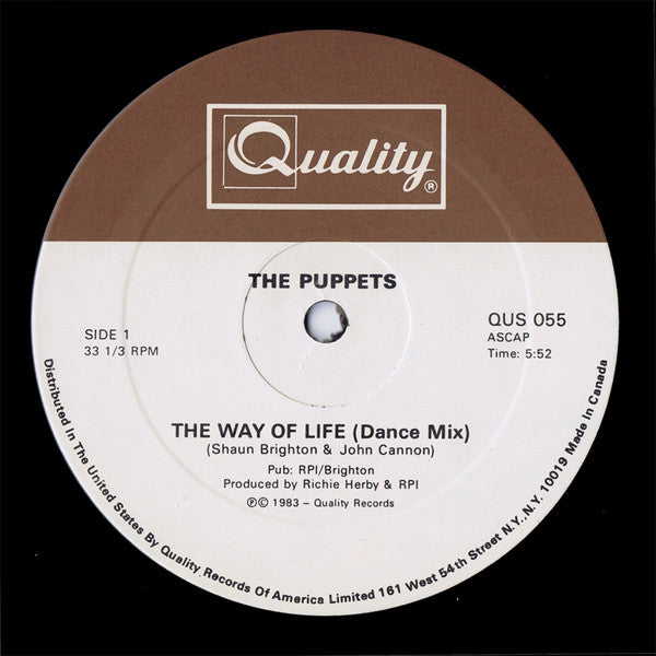 The Way Of Life The Puppets