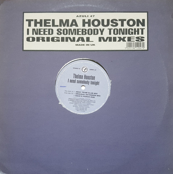 I Need Somebody Tonight (Original Mixes) | Rectangle Triangle  