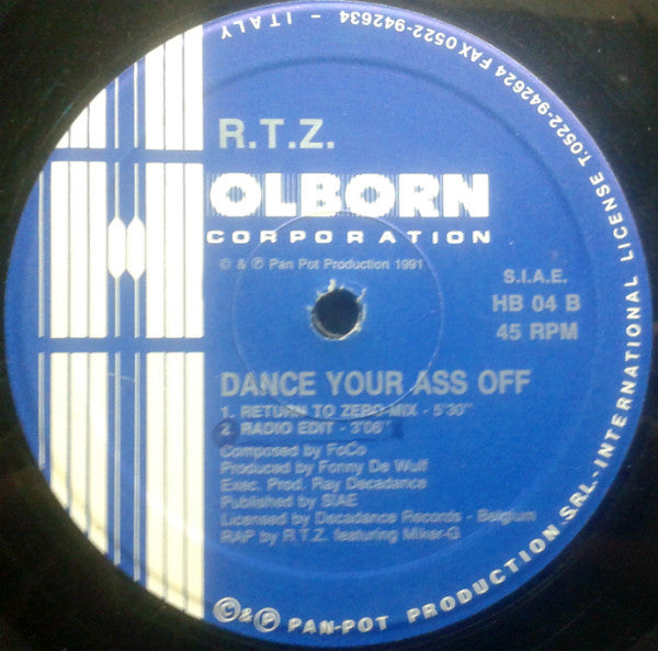 Dance Your Ass Off | Rectangle Triangle  