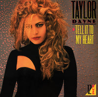 Rectangle Triangle Tell It To My Heart music album cover with vibrant colorful abstract design.
