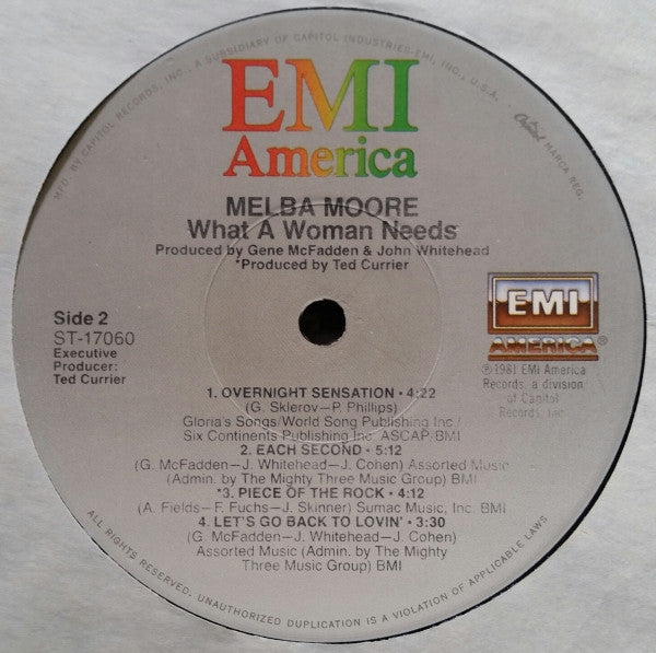 What A Woman Needs Melba Moore