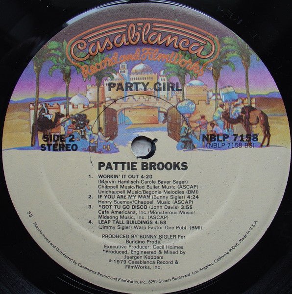 Party Girl Pattie Brooks