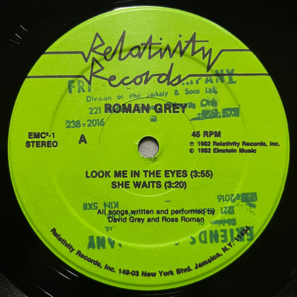 Look Me In The Eyes Roman Grey