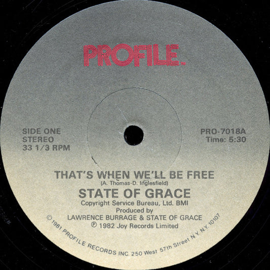 That's When We'll Be Free