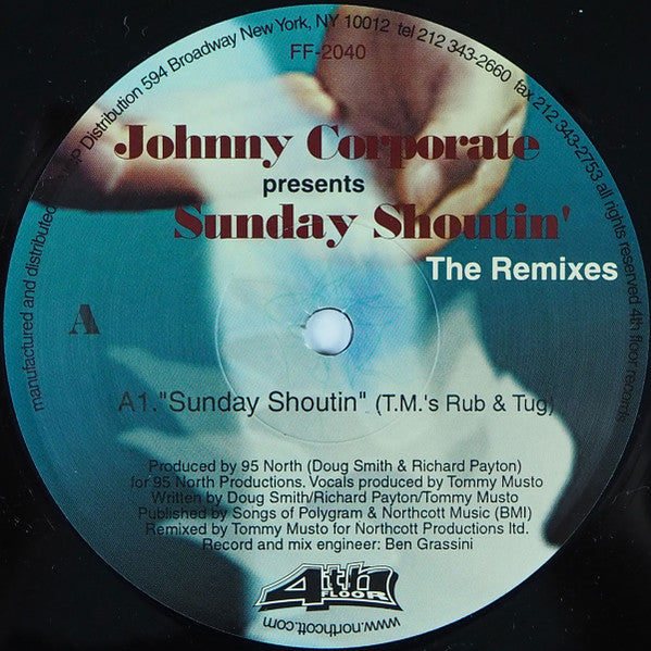Sunday Shoutin' (The Remixes) Johnny Corporate