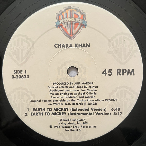 Earth To Mickey Chaka Khan