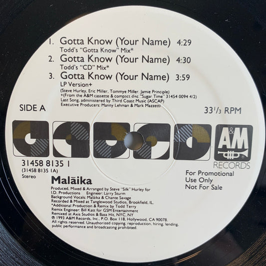 Gotta Know (Your Name)