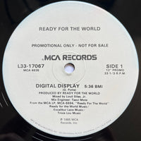 Digital display from Rectangle Triangle showing a modern, sleek interface with numerical readouts and graphical data visualization.