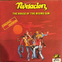 Rectangle Triangle's "The House Of The Rising Sun" album cover featuring a vibrant, abstract design with bold colors.