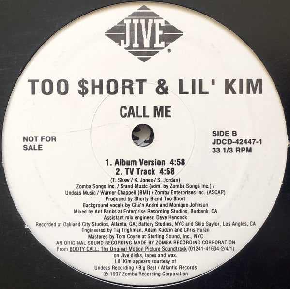 Call Me Too Short,Lil' Kim