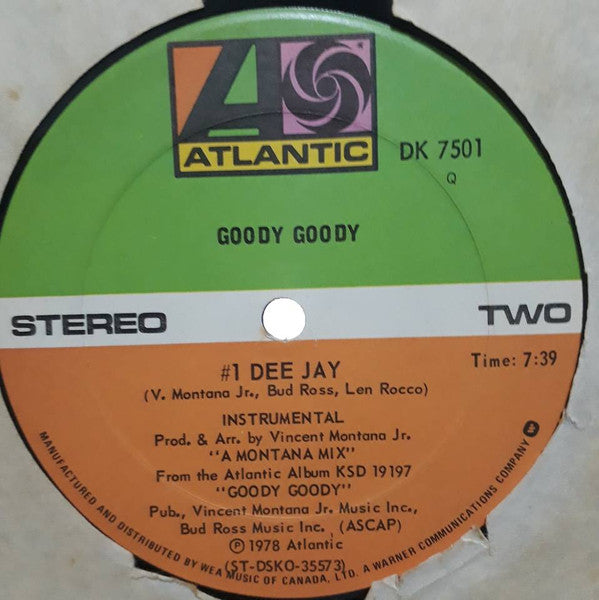 #1 Dee Jay Goody Goody