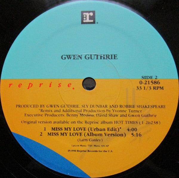 Miss My Love Gwen Guthrie