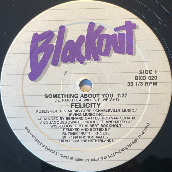 Something About You Felicity