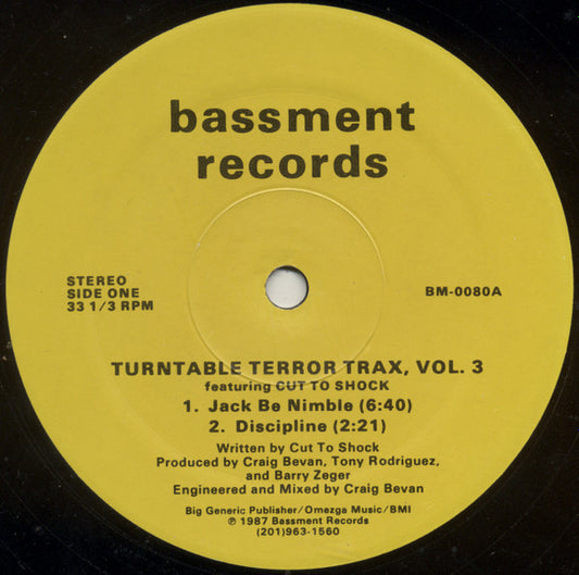 Turntable Terror Trax, Vol. 3