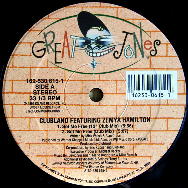 Set Me Free Clubland,Zemya Hamilton