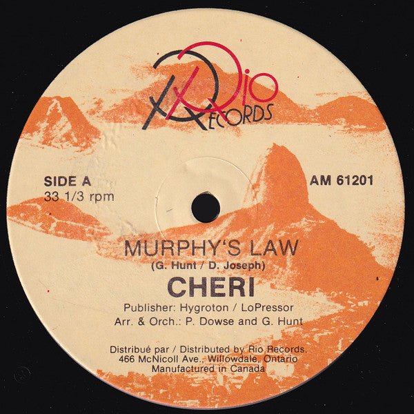 Murphy's Law Cheri