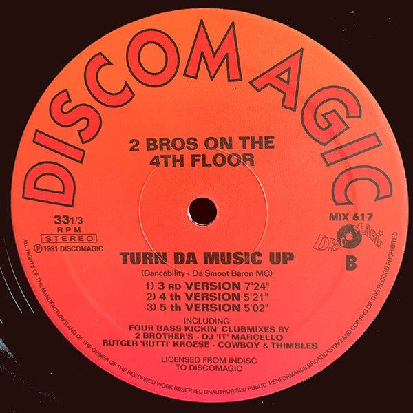 Turn Da Music Up 2 Brothers On The 4th Floor