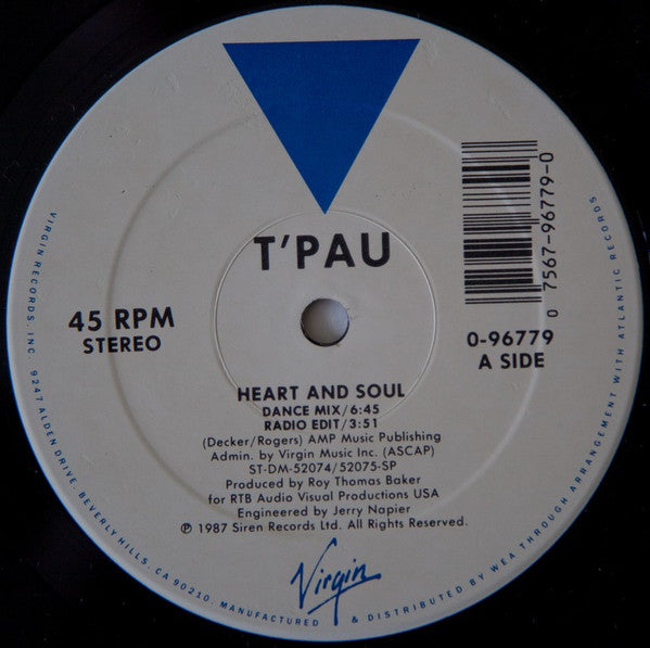 Heart And Soul T'Pau