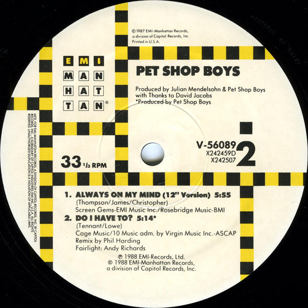 Always On My Mind Pet Shop Boys