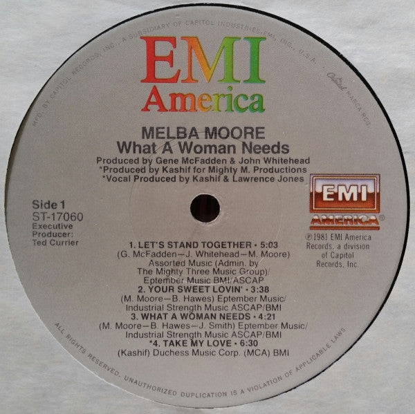 What A Woman Needs Melba Moore