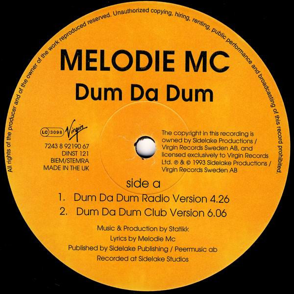 Dum Da Dum Melodie MC