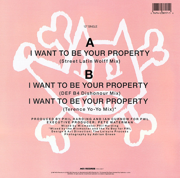 I Want To Be Your Property (DEF B4 Dishonour Mix) | Rectangle Triangle